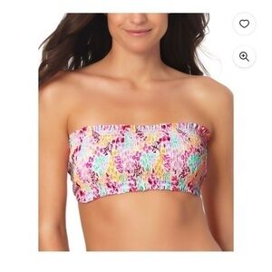 California Waves Bandeau Top NWT